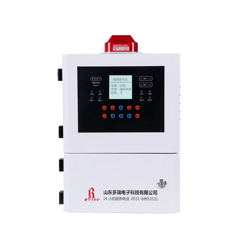 DR-ZX100-A 99-Channel gas alarm controller 485 Signal Output LCD Display Panel