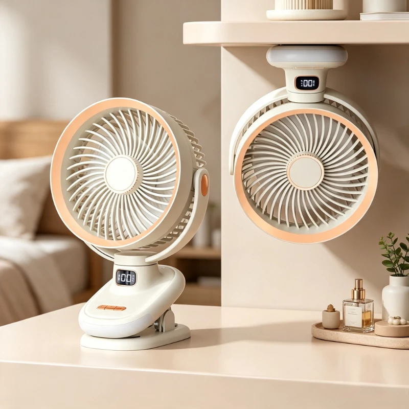 mini-clip-fan-unisex-with-night-light-rechargeable-digital-air-circulator-portable-wall-desktop-quiet-cool-long-battery-life
