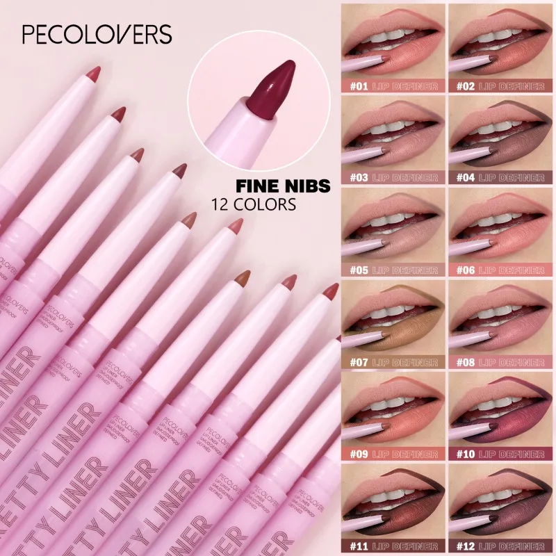 1 pezzo nudo, opaco, con consistenza liscia, tazza antiaderente, forma tridimensionale delle labbra, colori ricchi, penna per rossetto per labbra