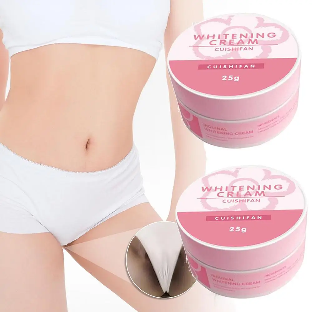 1/2PCS Skin Lightening Cream, Intimate Area Underarm Whitening Cream For Private Parts, Knees, Elbows, Inner Thigh, Bikini Areas