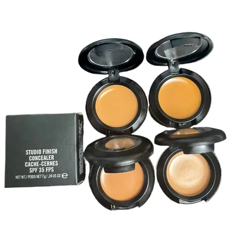 Imagen 2 del producto 2 unids/lote marca estudio acabado corrector caché-Cernes Spf 35 maquillaje corrector herramienta de maquillaje