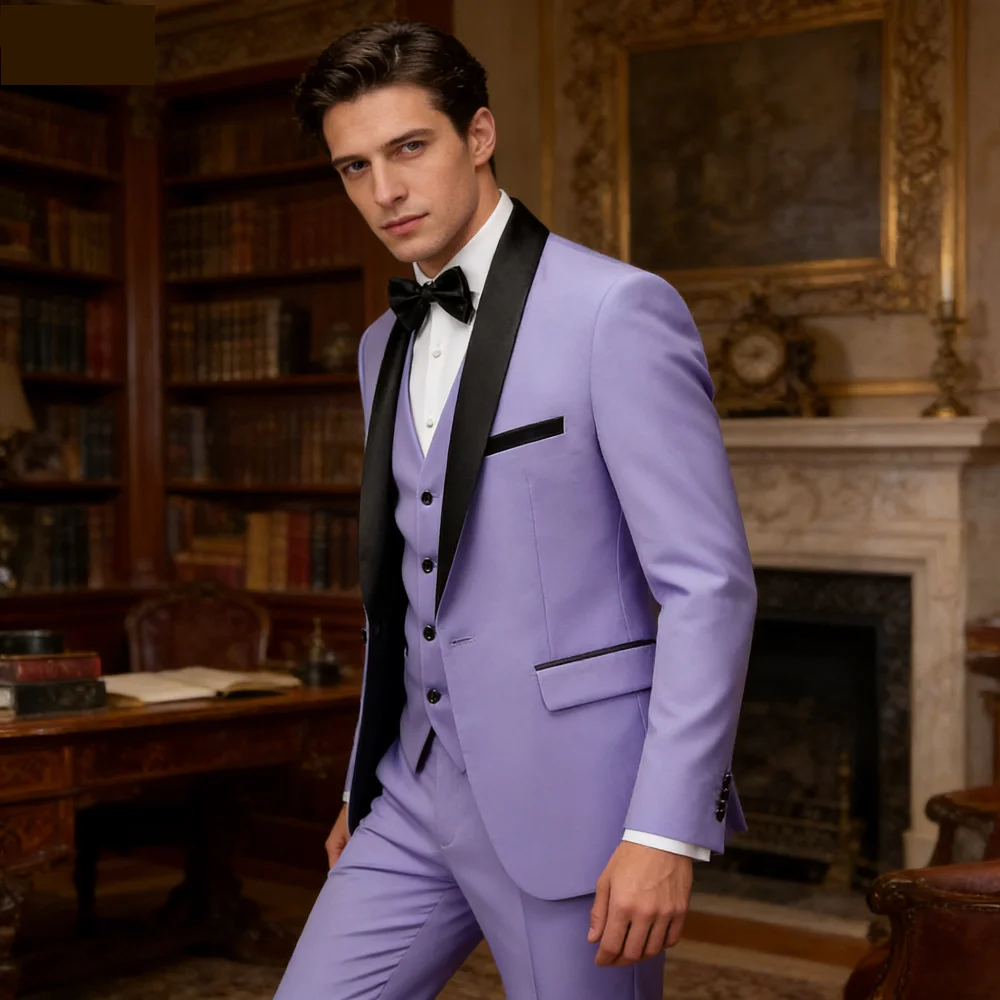 

Костюм мужской M-6XL: пиджак, жилет, брюки, однотонный, для офиса, деловых встреч, свадьбы, вечеринки, смокинг