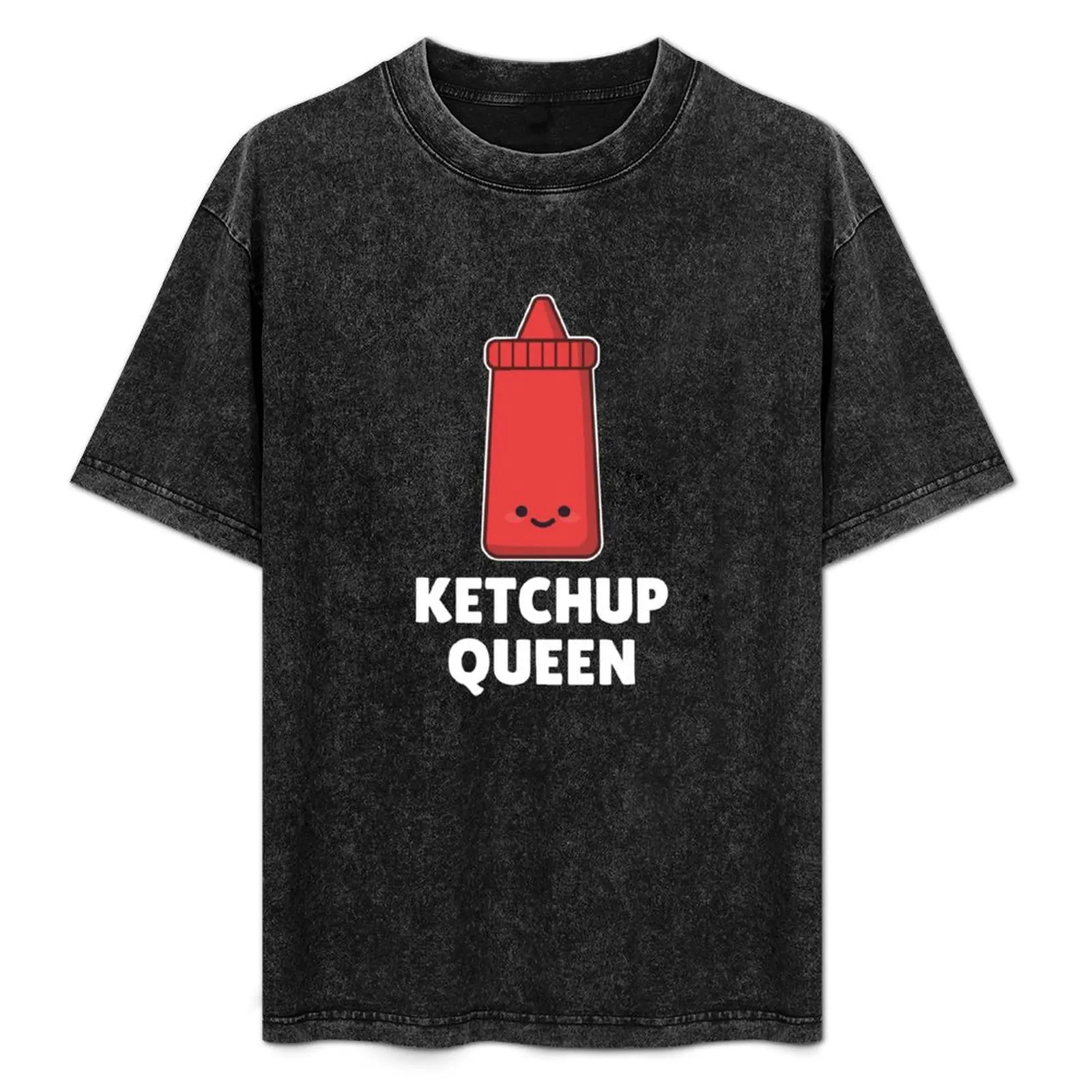 Ketchup Queen T-Shirt aesthetic clothes plain mens t shirt