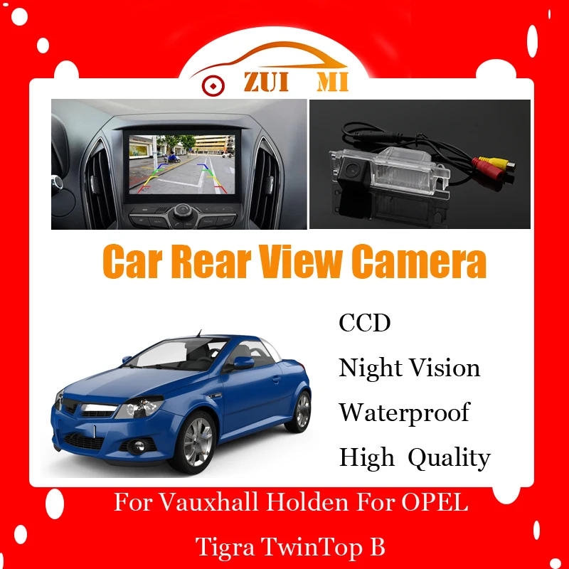 

Car Reverse Rear View Camera For Vauxhall Holden For OPEL Tigra TwinTop B CCD Full HD Night Vision Backup Parking Camera