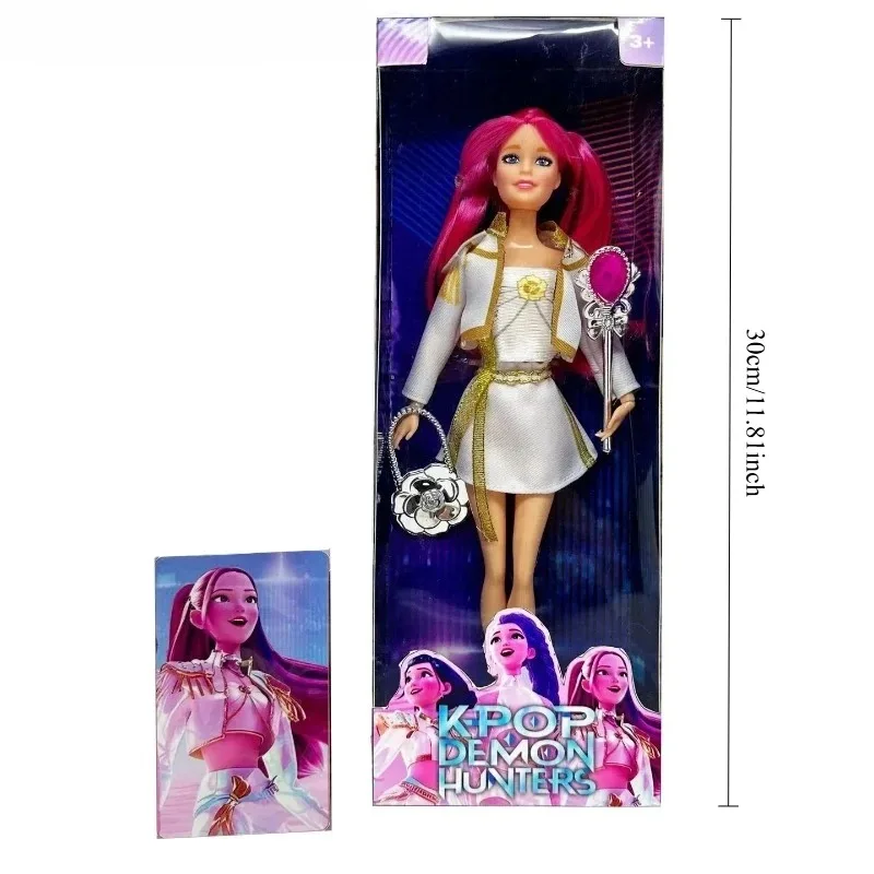 2025 Kpop Demon Hunters Live-Action Figure Toy Set with Theme Song Colorful Lights Action Figures for Fans And With Box //////