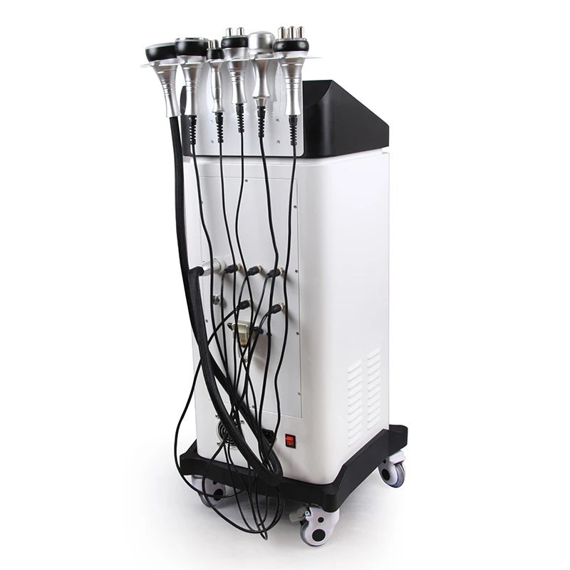 Professional 6 in 1 Cavitation Vacuum Body Slimming Machine Cavitation Lipolaser System Fat Removal Weight Loss Machine