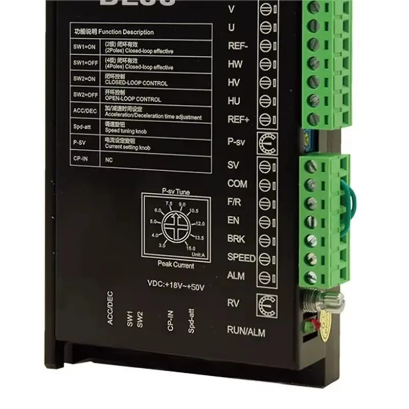 ABKL-48V 300W Brushless DC Motor Driver 18-50VDC BLDC Motor Controller Three-Phase Brushless DC Motor