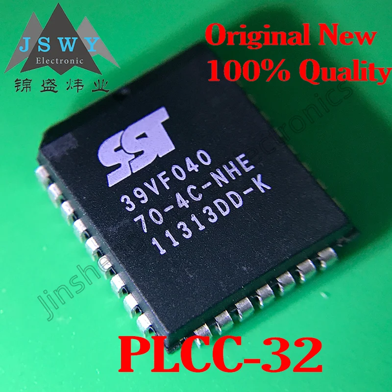 

(1/10pcs) SST39VF040-70-4C-NHE 100% original SST39VF040 PLCC32 4Mbit NOR flash chip parallel interface new in stock fastdelivery