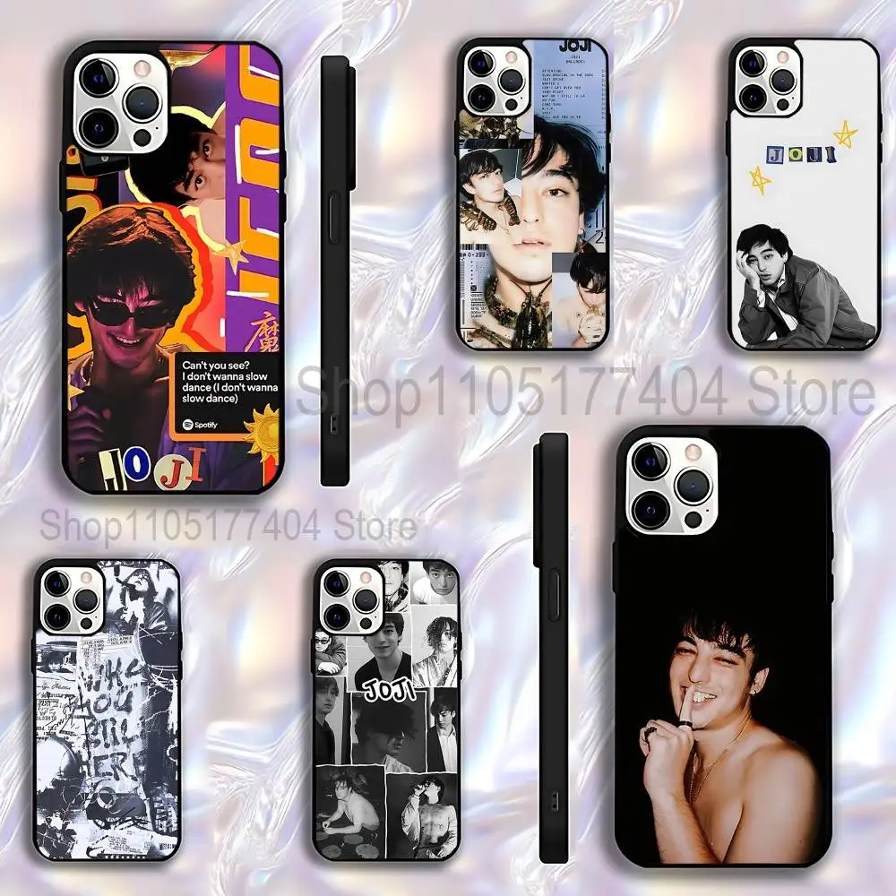 

J-Joji San Singer Phone Case For iPhone 17,16,15,14,13,12,11,Pro,Max,Plus,E,Air,Mini Protective Black Cover