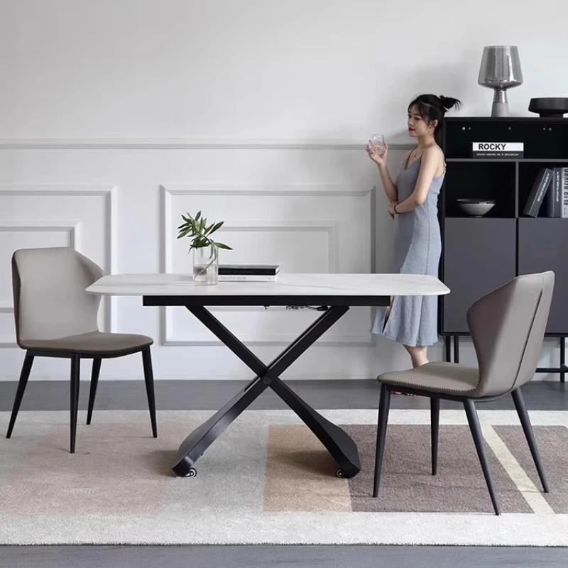 

Living room lift coffee table dual-purpose household small apartment dining table light luxury modern high-end sense movable