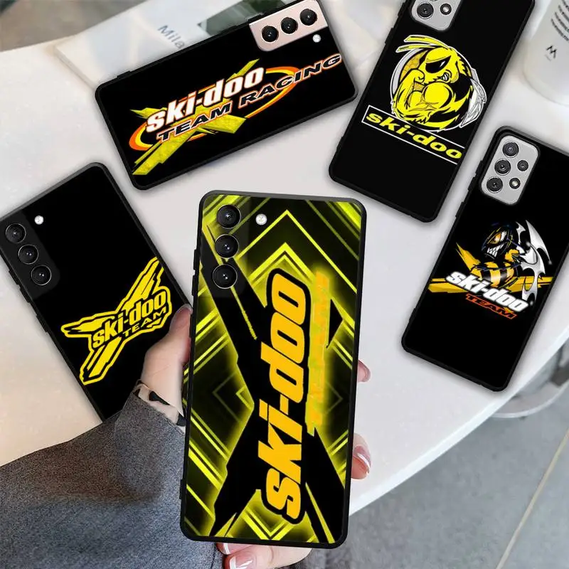 Ski doo Ski-Doo Team Phone Case for Samsung S22 S21 S20 ultra pro plus S10 S9 S8 Note 20 10 9 Ultra S20ultra phone Bumper Covers