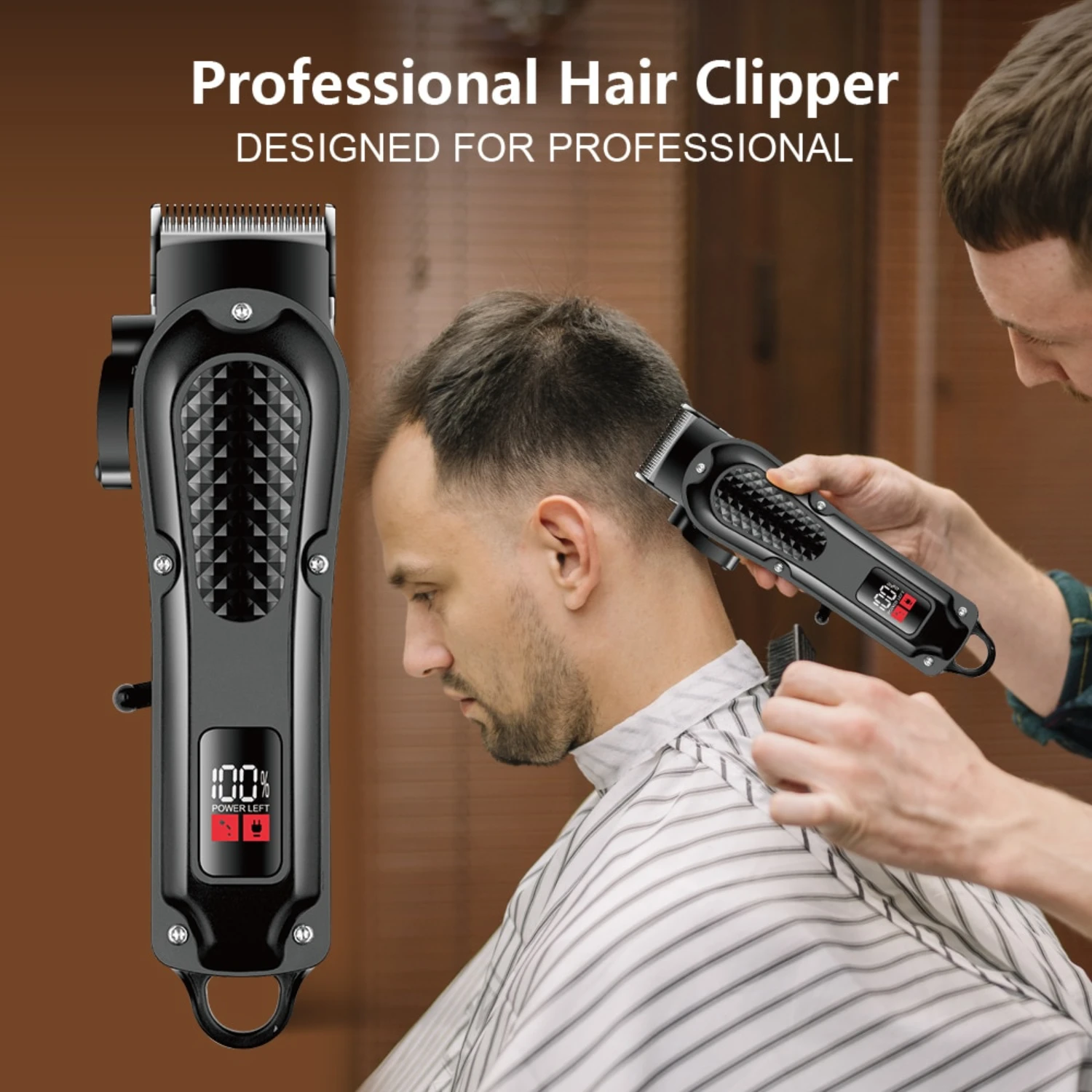 Highly effective and efficient HYN-212 Cordless Hair Clipper - The Ultimate Men's Beard Trimmer for a flawlessly precise groomin