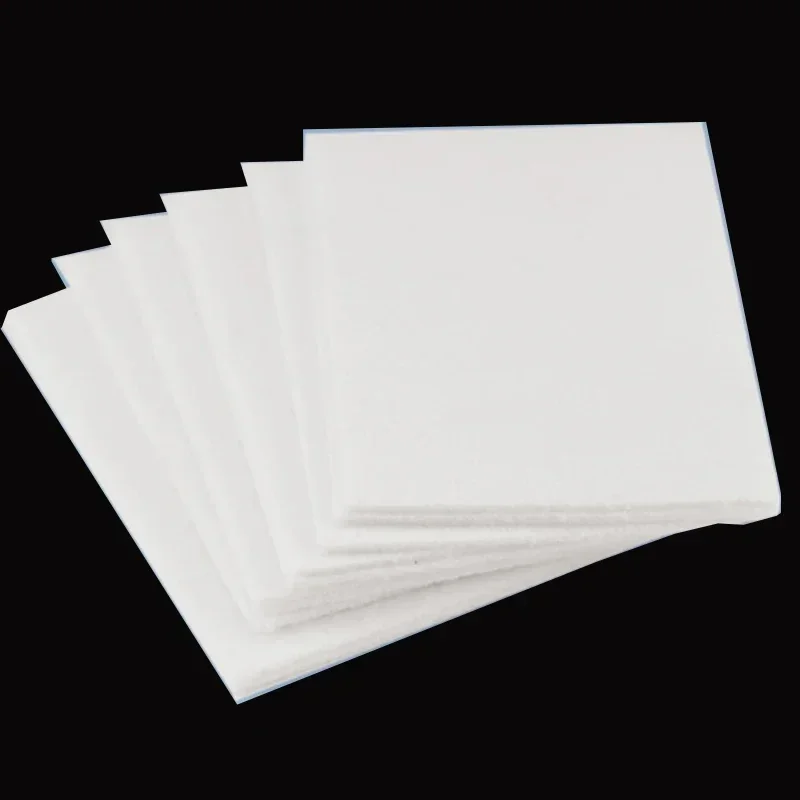 20 Sheets A4 Ceramic Fiber Papers Square Microwave Kiln Paper Glass Fusing Paper For Household Diy Craft 210×297×1mm