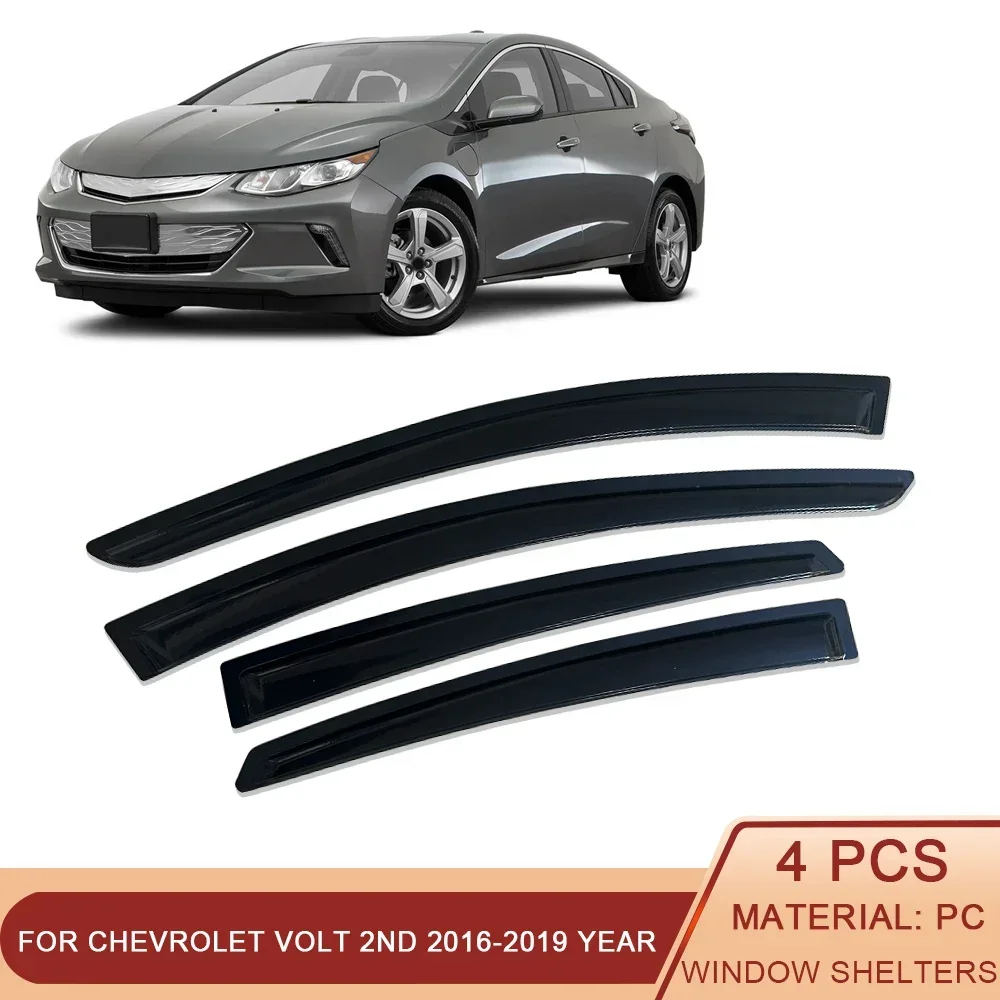 

For Chevrolet Volt Blazer Camaro City Corsica Car Side Window Visor Sun Rain Guard Shade Protector Cover Sticker Accessories