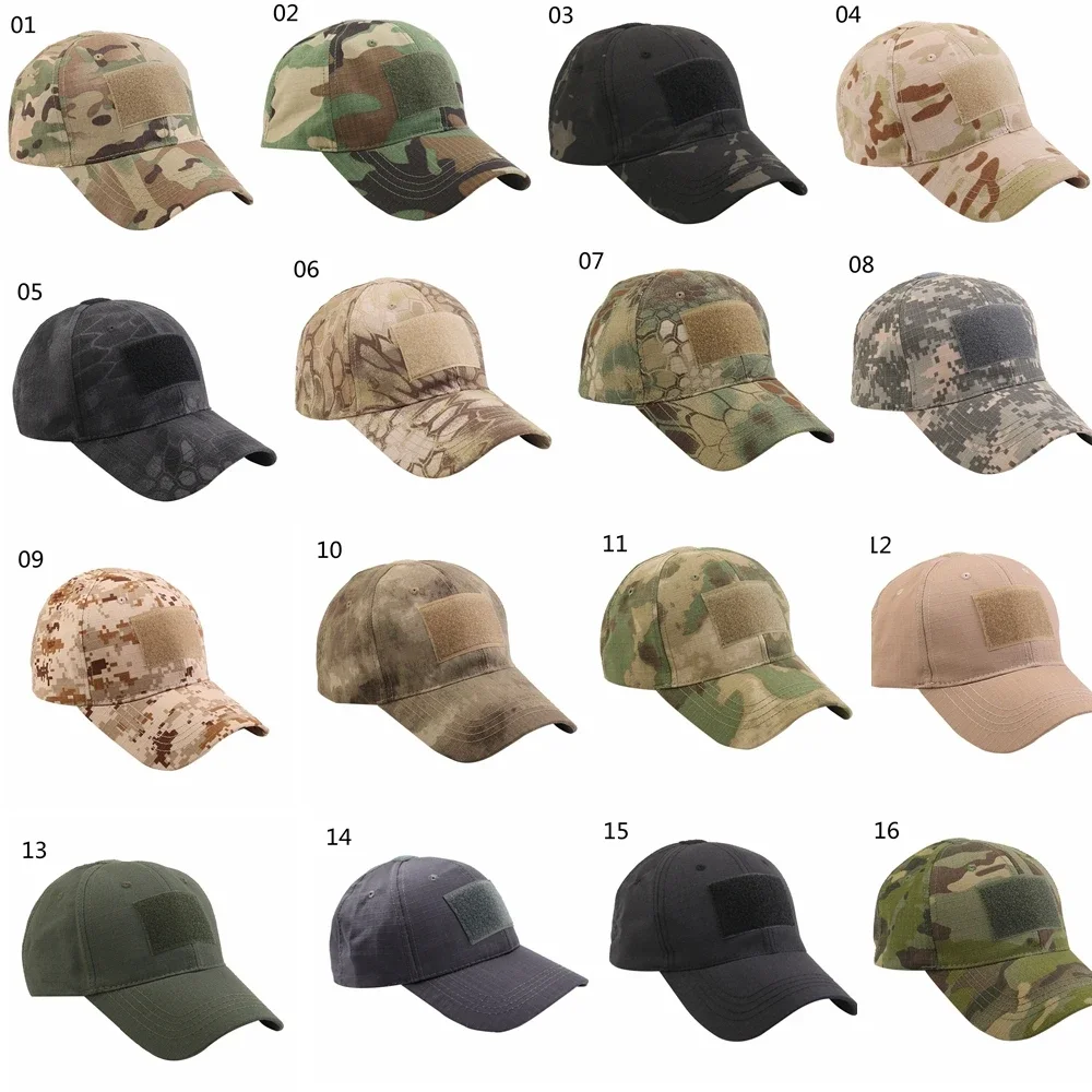 Airsoft Cap Camouflage Baseball Cap  Bonnie Hat Masculino Sports Hat Trucker Fishing Tactical Camo Hat  Cap