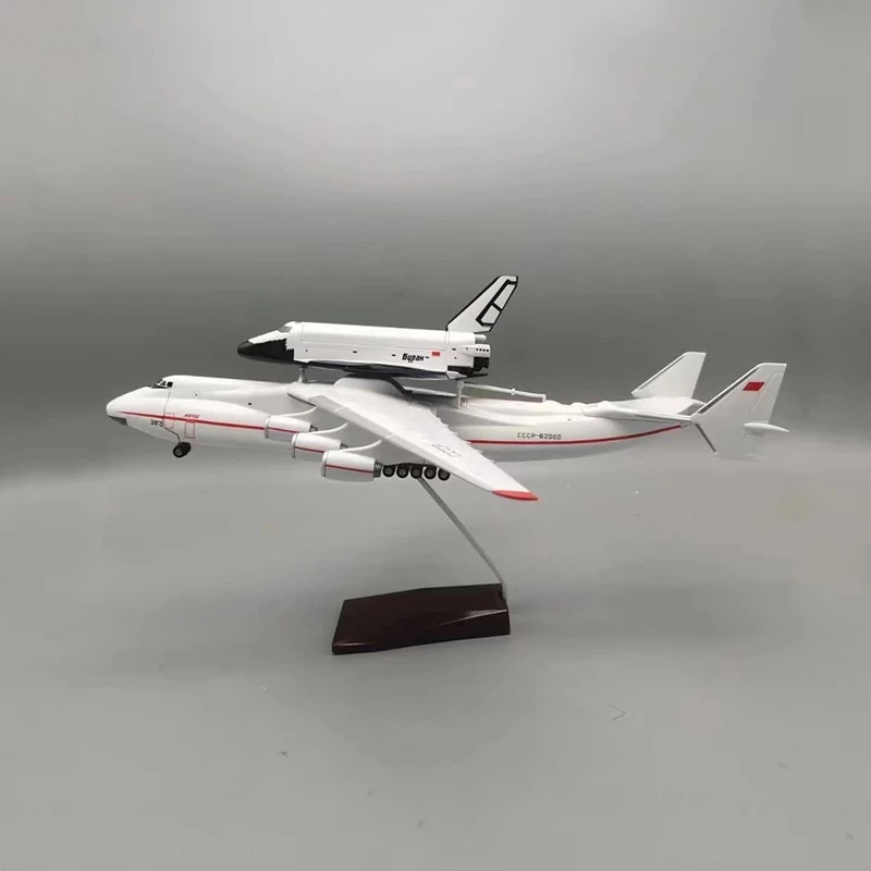 1/200 Antonov AN-225 AN225 Mriya Space Shuttle Blizzard Transport Aircraft Resin Replica Model for Home Decoration Collection