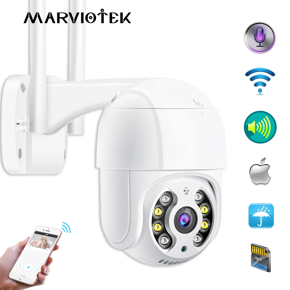 5MP CCTV Camera ICSEE 1080P Home Security Auto tracking Xmeye OnviF IP Camera WiFi Outdoor Video Surveillance Camara External