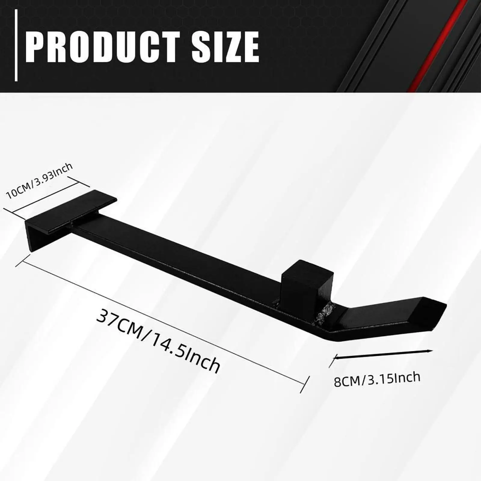

Professional Flooring Pull Bar Tool Precision Durable Steel for Tight Tongue Groove Fitting in Wood Floors