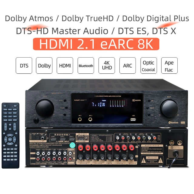 DENON ドルビーアトモス 7.1.2ホームシアターシステムセット きいろ