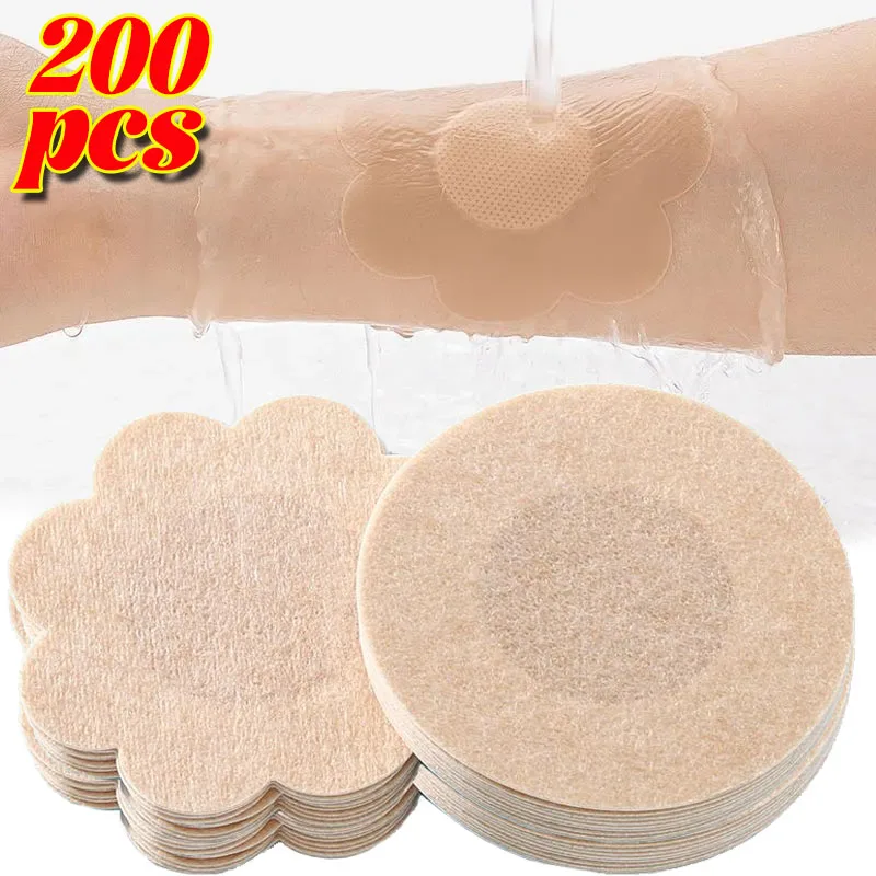 Invisible Nipple Cover Sticker for Women Disposable Self Adhesive Summer Breast Lift Tape Non-woven Bra Breast Patch Pasties Pad
