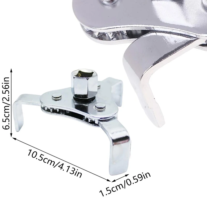 

1PCS Wrench Filter New Universal Flat Three Claw Oil Grid Disassembly Tool For Automobiles Three Filter Wrench Filter