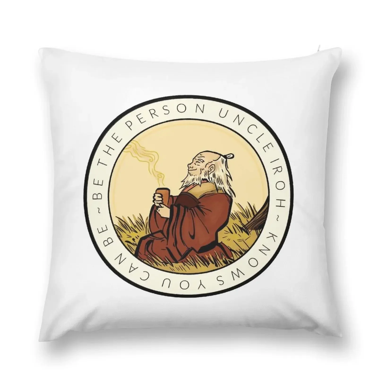 (THE ORIGINAL) Motivation From Uncle Iroh Throw Pillow pillows decor home Plaid Sofa pillow