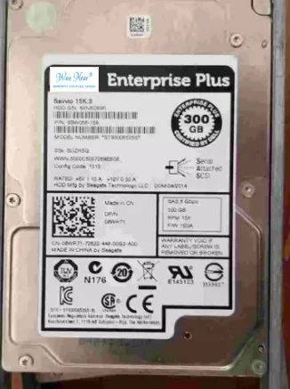 For Dell 0959R4 08WR71 09MCCH 300G 15K SAS 2.5 EQ PS6000 Hard Drive HDD