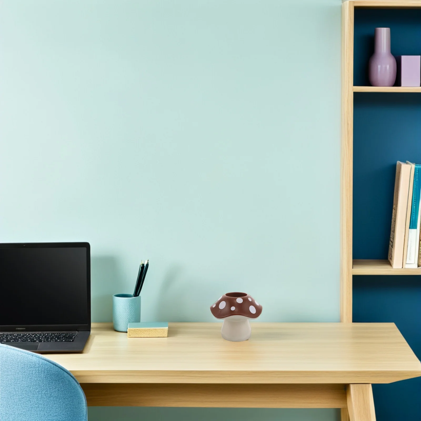 مبتكرة الفطر حامل القلم مكتب منظم قلم رصاص كوب للبالغين لطيف القلم وعاء المدرسة مكتب ديكور المنزل #5