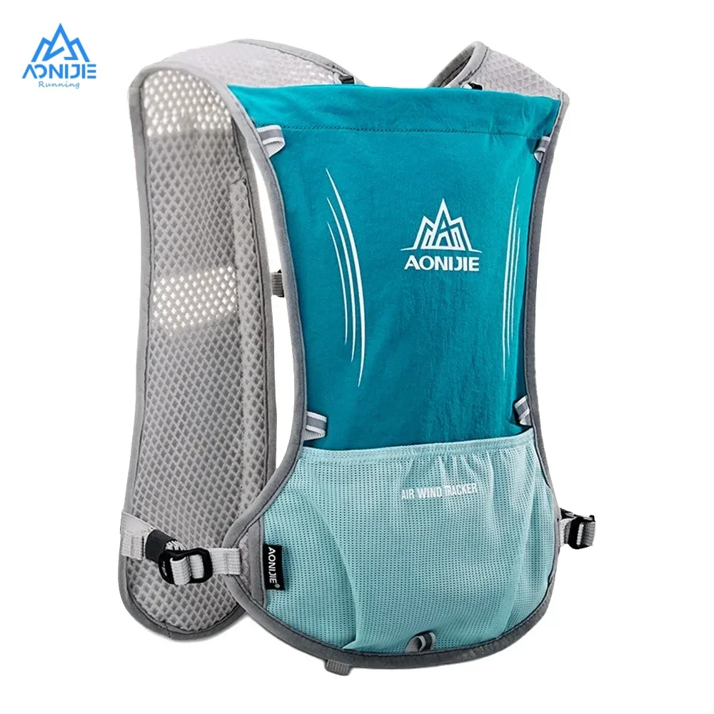 

AONIJIE E913S 5L Hydration Backpack Rucksack Bag Vest for 2L Water Bladder Hiking Running Marathon Race Sport 500ml Water Bottle