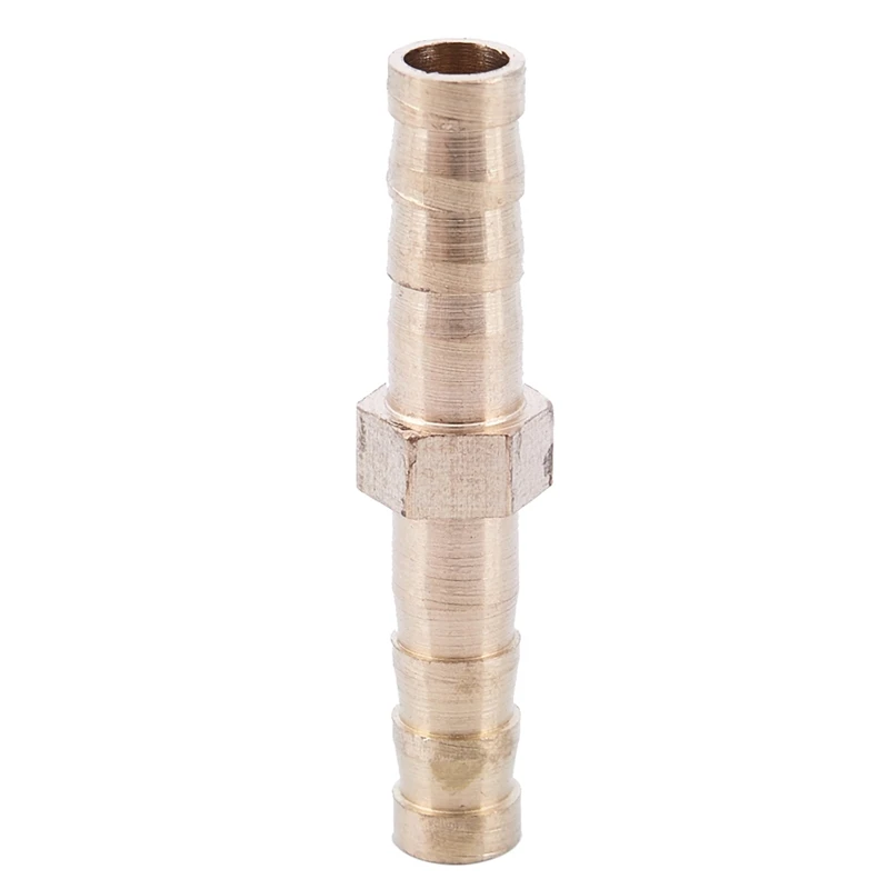 황동 ABGR-50 피스, 스트레이트 호스 퀵 커플링, 골든, 6 mm