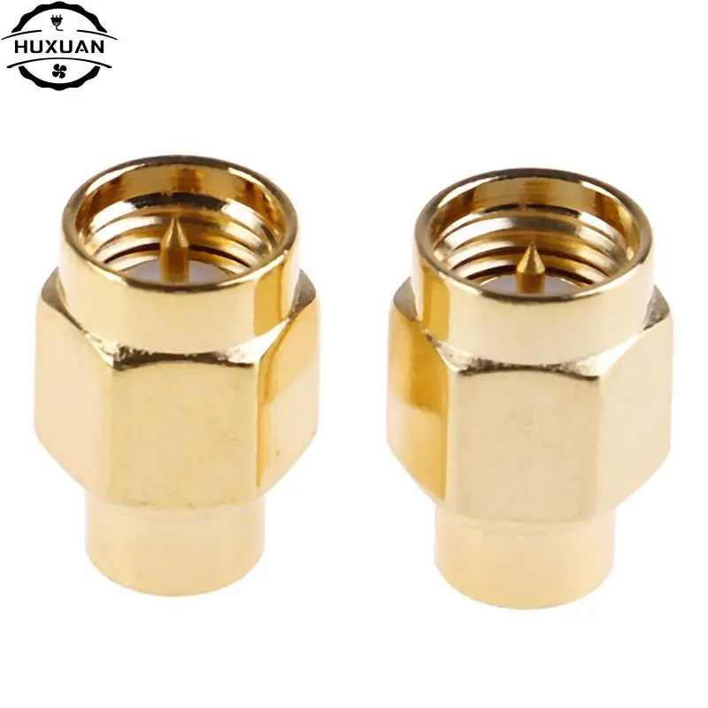 2pcs 2W 6GHz 50 ohm SMA Male RF Coaxial Termination Dummy Load Gold Plated Cap Connectors Accessories