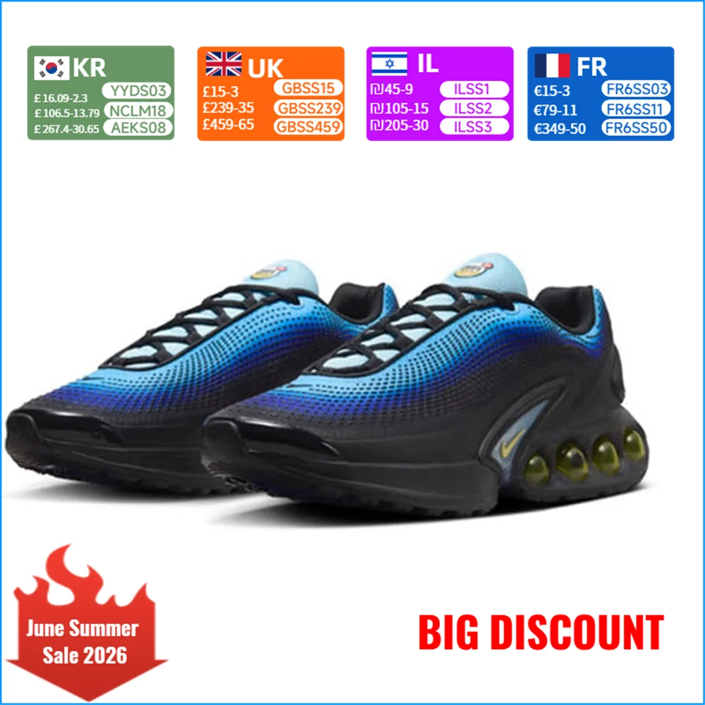 

Nike Air Max Dn Men's Running Shoes Dynamic Air Cushioning Lightweight Responsive Comfort for Daily Running Training HM0810-401