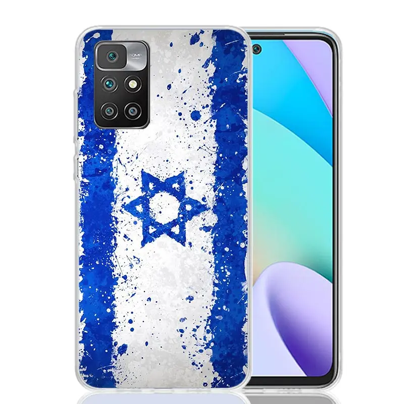 David Jewish Star Symbol For Xiaomi Redmi 10 12 10A 10C 12C 9 9A 9C 9T Phone Case 8 8A 7 7A 6 6A S2 K20 K30 K40 Pro Cover Coque