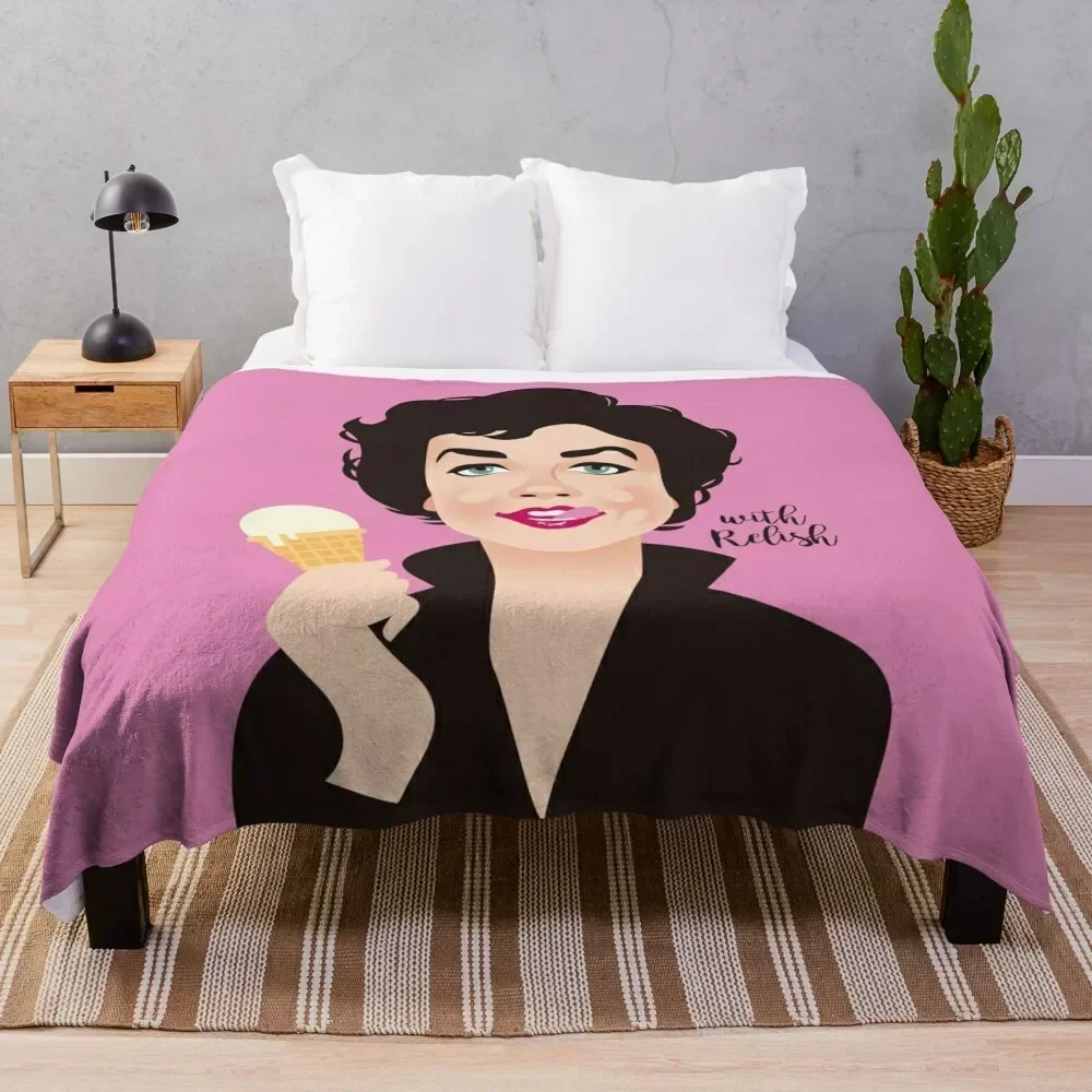 

With relish Throw Blanket Color Fast Cozy Throw Blanket