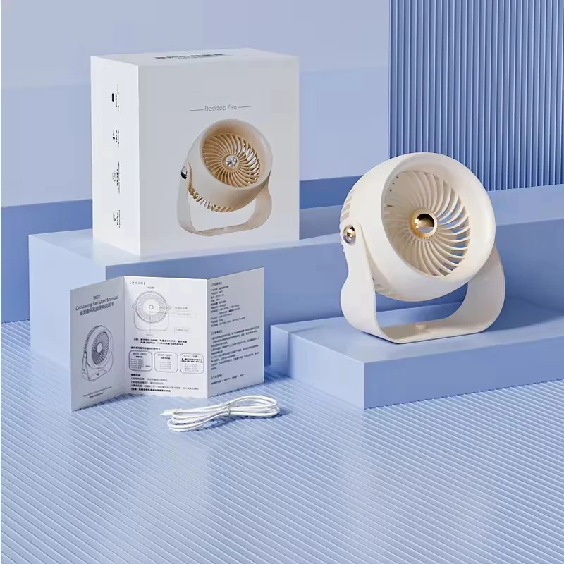 Xiaomi Multifunctional Electric Fan Fold Circulator Wireless Portable Home Air Cooler Hanging Desktop 6000mAh Rechargeable Fan