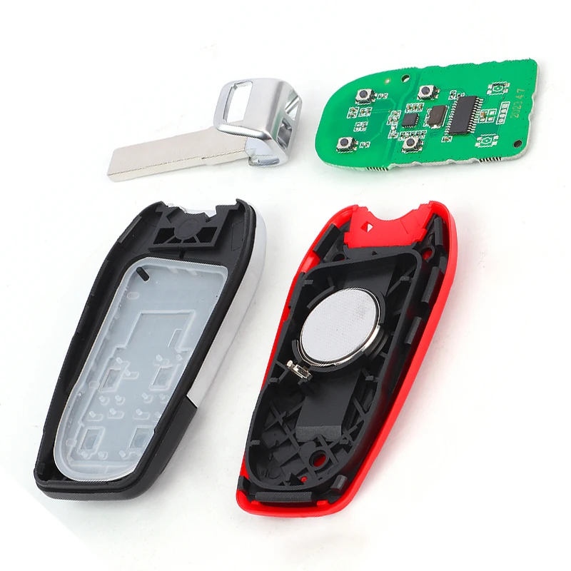 KEYECU 434MHz 4A chip FCC ID: KR5A2C978066 4 Buttons Smart Remote Key Fob for Ferrari 458 588 488GTB LaFerrari 2014-2020