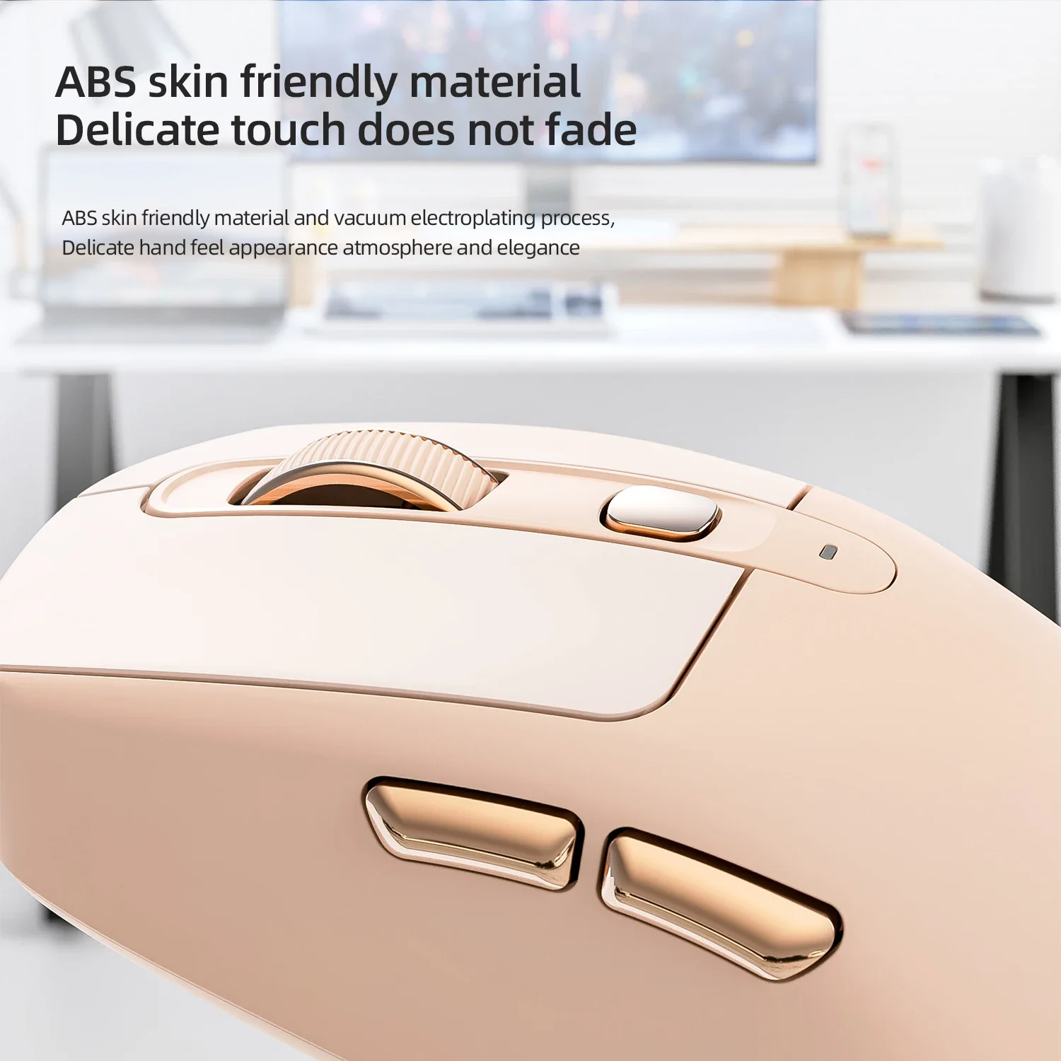 A3 Wireless Mouse, Bluetooth Dual-mode, Low-frequency Type-C Charging, Lightweight Mouse, Win/MAC/Android