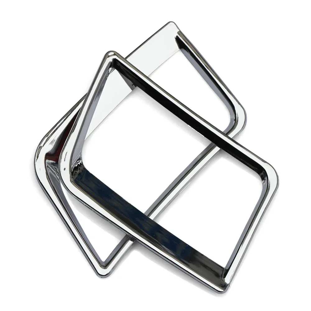 6 Pcs/set new design ABS chrome interior Air outlet decoration ring for Hyundai Solaris Verna accent sedan hatchback 2011-2015