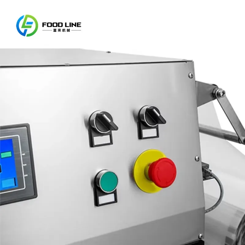 customized high speed vacuum skin packaging machine durable frame for meat seafood ready meal production