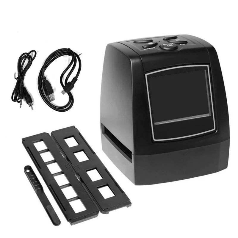 

User Friendly 35mm 135mm Negative Film Scanner, Converter Perfect for Digitizing Old Photos with Quality Output 0XLA