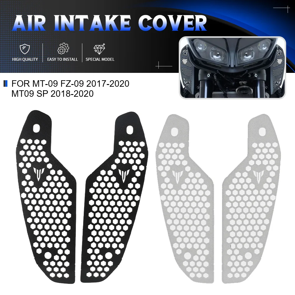 

For Yamaha MT-09 FZ-09 2017-2020 2019 2018 MT09 SP 2018-2020 Motorcycle Air Intake Cover Grill Guard Protector Accessories