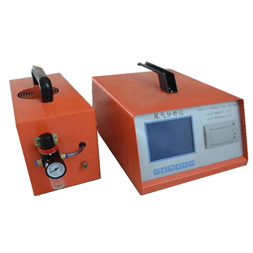 Automobile Exhaust Gas Analyzer Dual-Use Petrol Vehicle Emission Tester