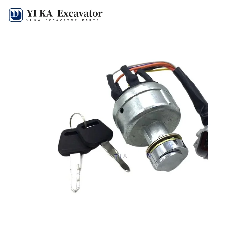 Excavator Sany SY55 65 75 135 215 235-8-9 Start ignition switch battery lock accessories^^