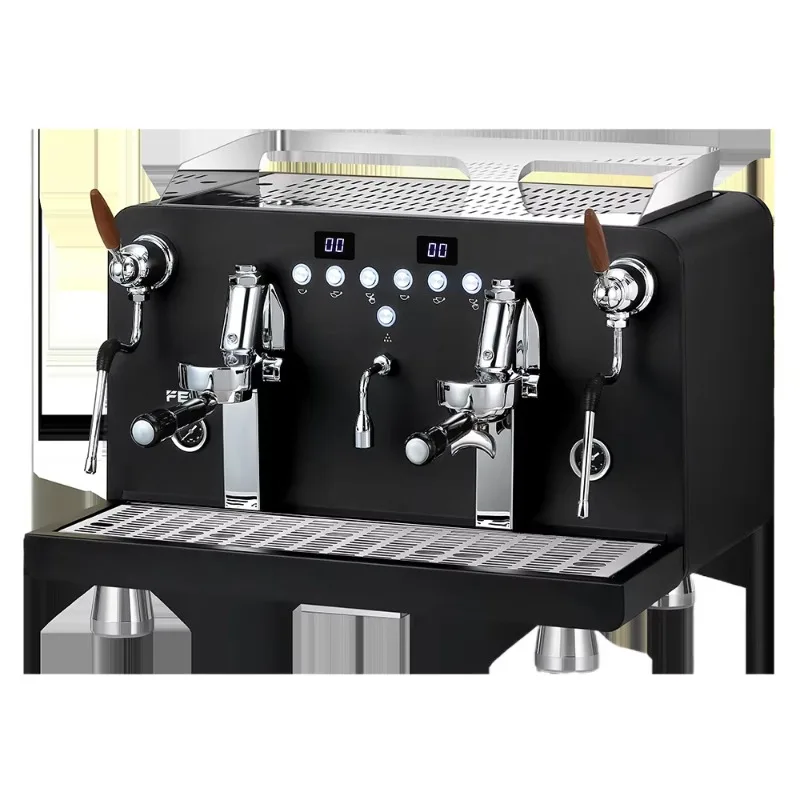 20 Bar Semi Auto Commercial Espresso Machine Stainless Steel for Hotel Household Bar Use Custom