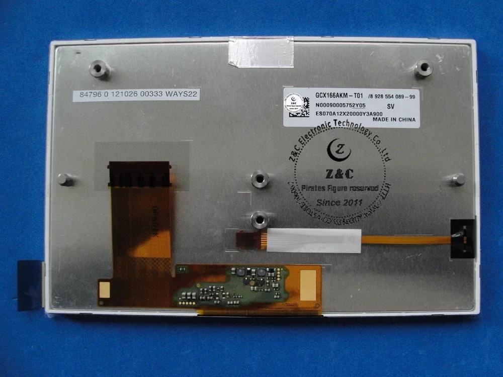 

GCX166AKM-T01 GCX166AKM-T06 GCX166AKM-T00 Brand New Original 7.0 inch LCD for Car GPS Navigation System
