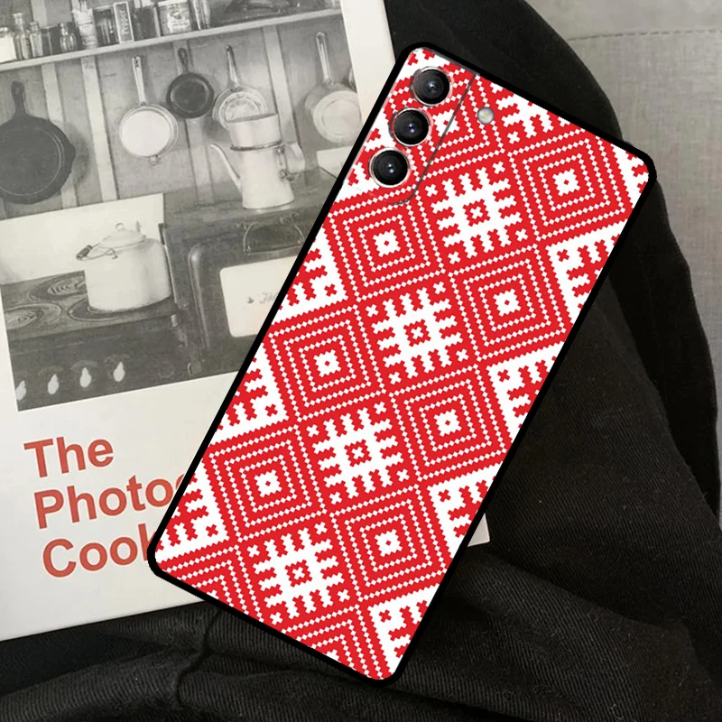 เบลารุสธงเคสโทรศัพท์สําหรับSamsung Galaxy S23 S22 S24 Ultra S20 S21 S24 FE S9 S10 Plusหมายเหตุ 10 20 Ultra