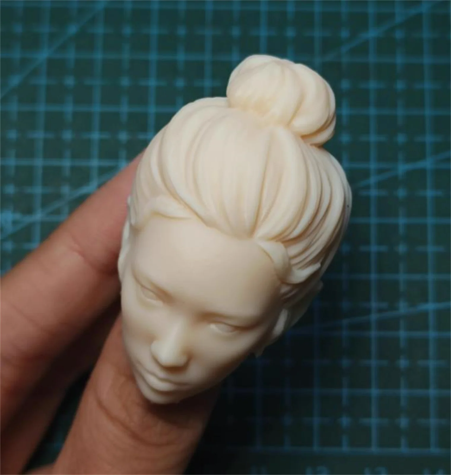 

Unpainted 1/6 Scale Asia Ancient Female Head Sculpt Ancient Soldiers star Model For 12 inch Action Figure Dolls Collection