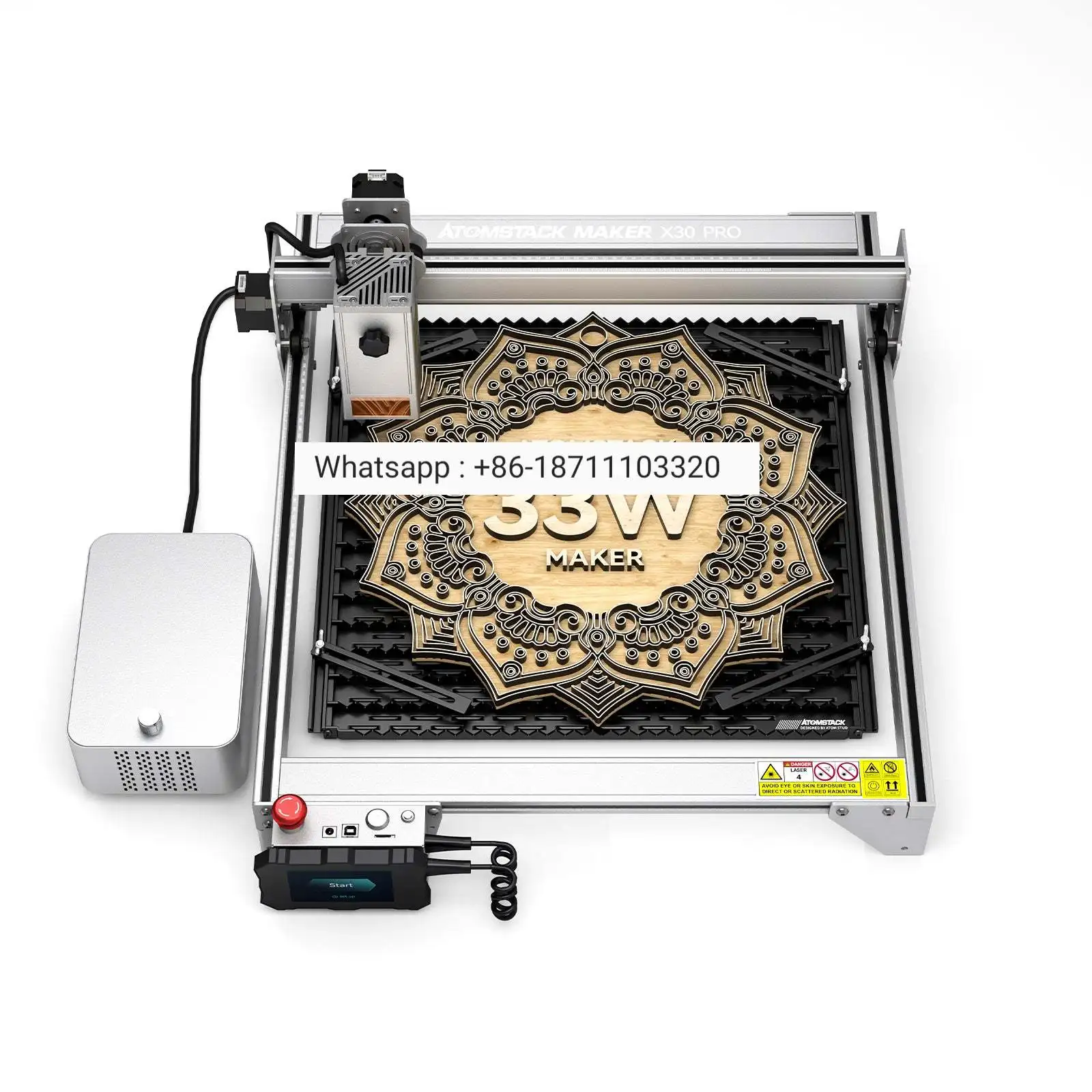 

New Hot Atomstack X30 Pro 160W 6-core Laser Engraver Built in Air Assist Pump Compressor Metal Wood Engraving Cutting Machine