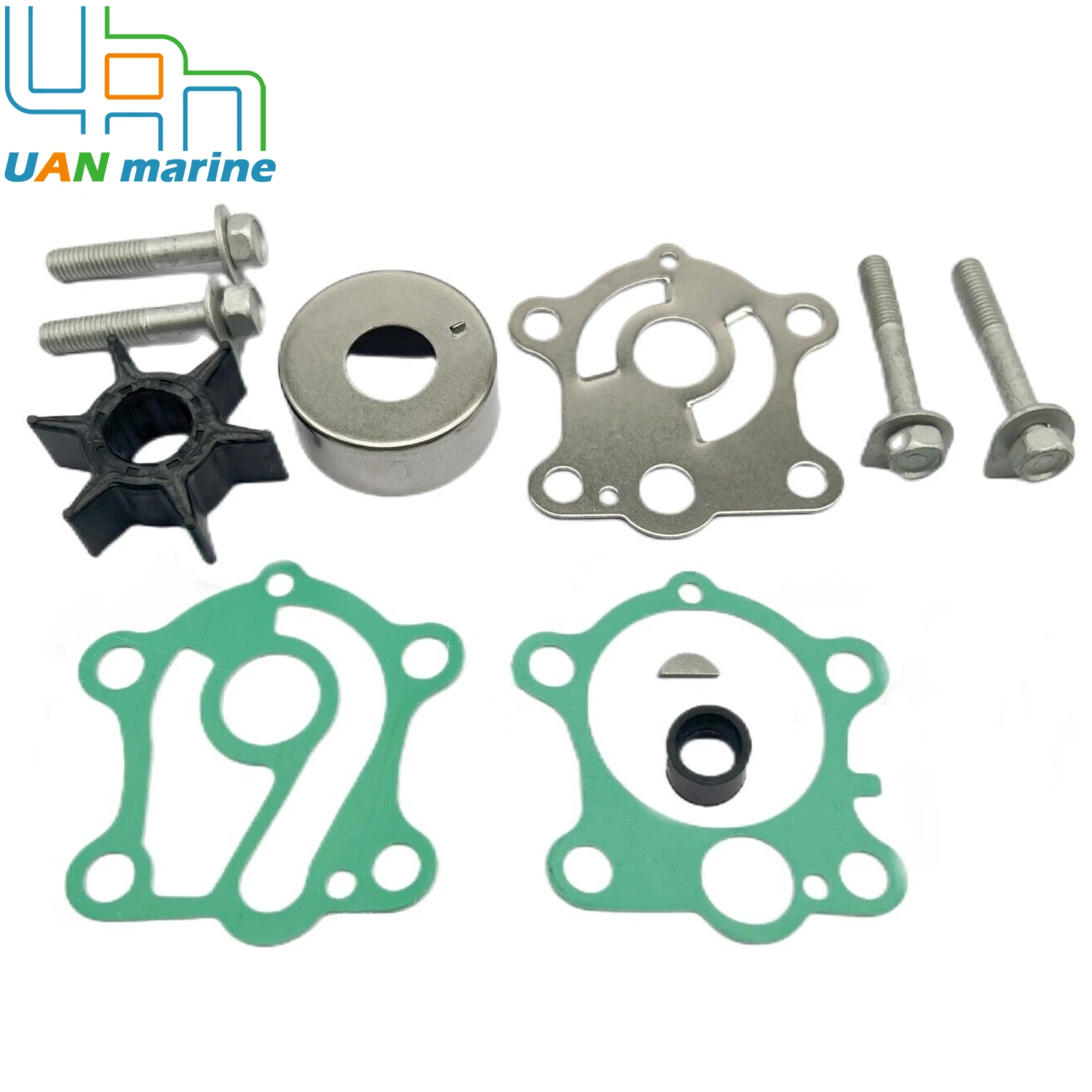 663-W0078 مجموعة إصلاح مضخة المكره المياه مع السكن لياماها 2-السكتة الدماغية 55HP C55 CV55 الخارجية 663-W0078-01 663-W0078-A0 #5