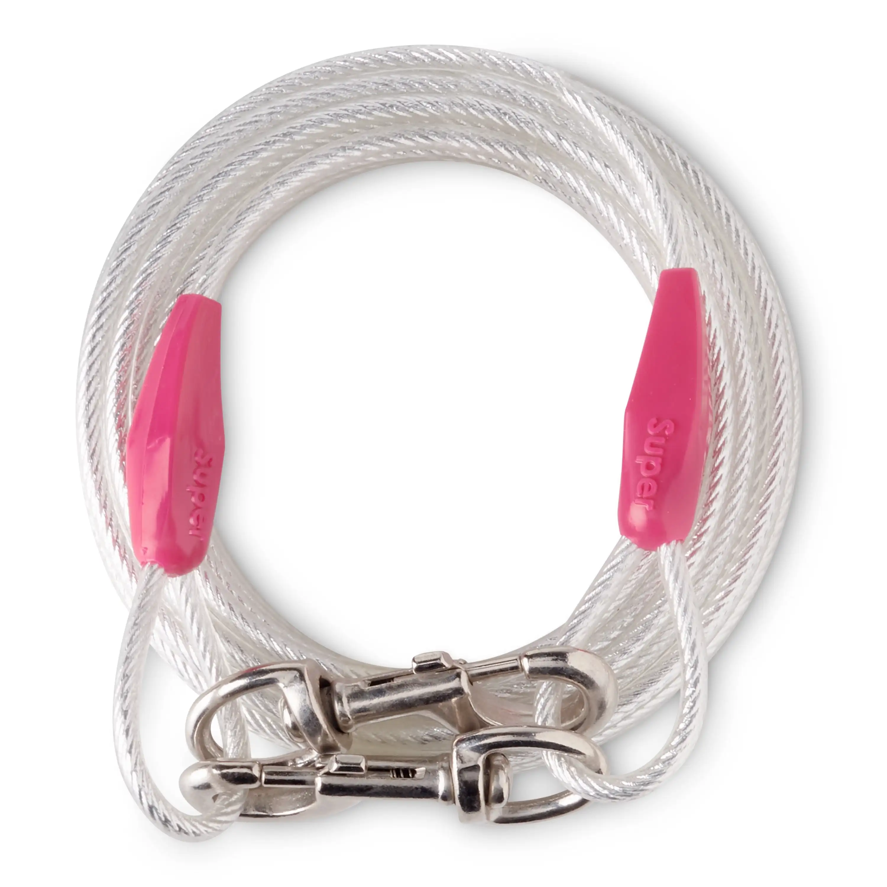 

Vibrant Life 25ft Reflective Vinyl-Covered Tie-Out Cable for Dogs up to 250 Pounds